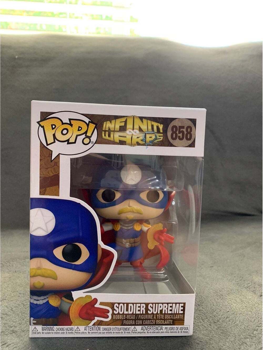Disney Marvel Funko POP! Infinity Warps Soldier Supreme 858